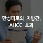만성피로와 지방간, AHCC가 답일까? 실제 간수치(GOT/GPT) 개선 연구 결과